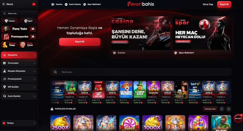 Favoribahis resmi sitesi